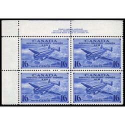 canada stamp c air mail ce1 trans canada airplane 16 1942 PB SET 015