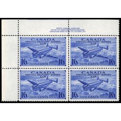 canada stamp c air mail ce1 trans canada airplane 16 1942 PB SET 016