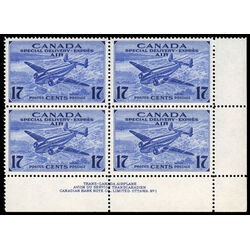 canada stamp c air mail ce2 trans canada airplane 17 1943 PB LR %231 009