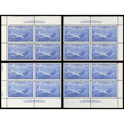 canada stamp c air mail ce3 d c 4 m airplane 17 1946 PB SET 009