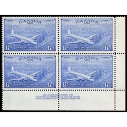 canada stamp c air mail ce3 d c 4 m airplane 17 1946 PB SET 009