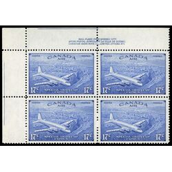 canada stamp c air mail ce4 d c 4 m airplane 17 1946 PB SET 004
