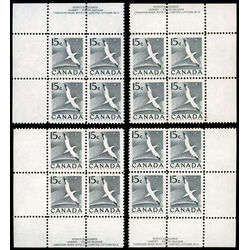 canada stamp 343 gannet 15 1954 PB SET 014