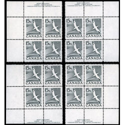canada stamp 343 gannet 15 1954 PB SET 015