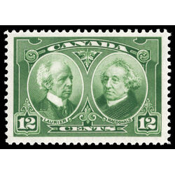 canada stamp 147 laurier macdonald 12 1927 M XFNH 007