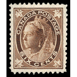 canada stamp 71 queen victoria 6 1897 M VFNH 054