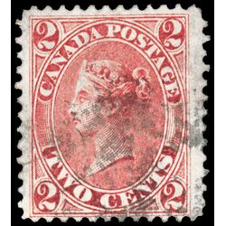 canada stamp 20 queen victoria 2 1859 U VF 066