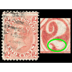 canada stamp 20 queen victoria 2 1859 U F VF 065