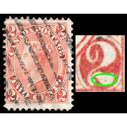 canada stamp 20 queen victoria 2 1859 U F VF 068