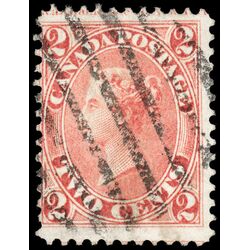 canada stamp 20 queen victoria 2 1859 U F VF 068