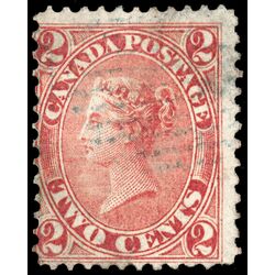 canada stamp 20 queen victoria 2 1859 U F 069