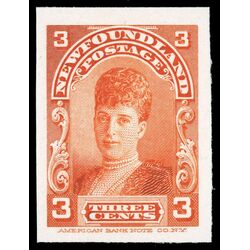 newfoundland stamp 83p queen alexandra 3 1898 M VF 003