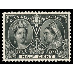 canada stamp 50 queen victoria diamond jubilee 1897 M VF 078