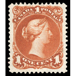 canada stamp 22b queen victoria 1 1868 M VF 029