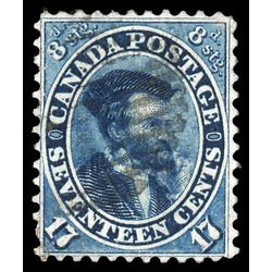 canada stamp 19 jacques cartier 17 1859 U VF 096