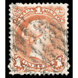 canada stamp 22 queen victoria 1 1868 U VF 051