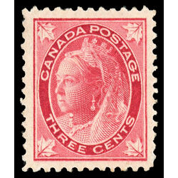 canada stamp 69 queen victoria 3 1898 M VF 023