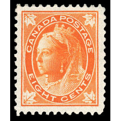 canada stamp 72 queen victoria 8 1897 M VF 048