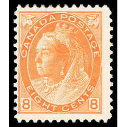 canada stamp 82 queen victoria 8 1898 M F 038