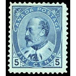 canada stamp 91 edward vii 5 1903 M F 049