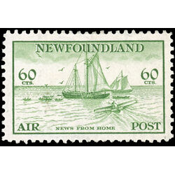 newfoundland stamp c16 news from home 60 1933 M VF 010