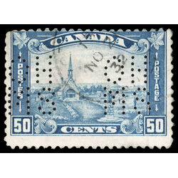 canada stamp o official o8 176 grand pre ns acadian memorial church 50 1930 U VG 002