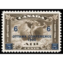 canada stamp c air mail c4 c2 surcharged mercury with scroll in hand 6 1932 M VFNH 046