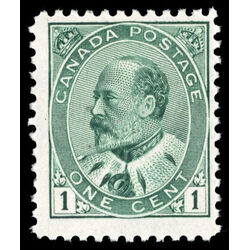 canada stamp 89 edward vii 1 1903 M F VFNH 033