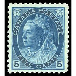 canada stamp 79 queen victoria 5 1899 M VF 033