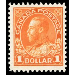 canada stamp 122 king george v 1 1925 M F VFNH 040