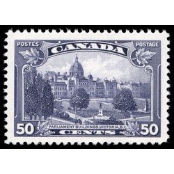 canada stamp 226 parliament victoria b c 50 1935 M VFNH 020