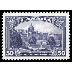 canada stamp 226 parliament victoria b c 50 1935 M VFNH 021