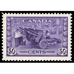 canada stamp 261 munitions factory 50 1942 M VFNH 027