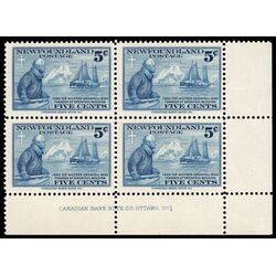 newfoundland stamp 252 grenfell strathcona ii 5 1941 PB LR %231
