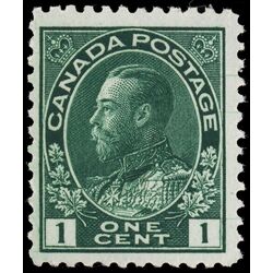 canada stamp 104 king george v 1 1911 M F VFNH 019