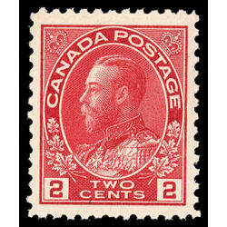canada stamp 106 king george v 2 1911 M VFNH 012