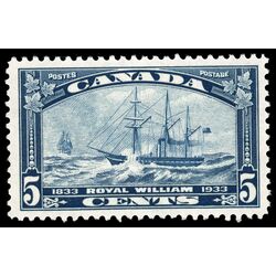 canada stamp 204 royal william 5 1933 M XFNH 031