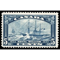 canada stamp 204 royal william 5 1933 M VFNH 032