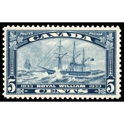 canada stamp 204 royal william 5 1933 M VFNH 033