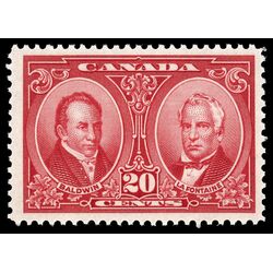canada stamp 148 baldwin lafontaine 20 1927 M VFNH 019