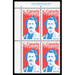 canada stamp 515 louis riel 6 1970 PB UL