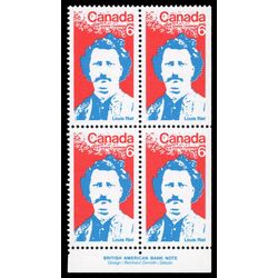canada stamp 515 louis riel 6 1970 PB LR