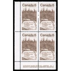 canada stamp 516 sir alexander mackenzie 6 1970 PB LL