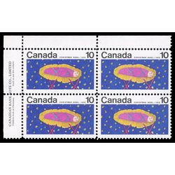 canada stamp 529 christ child 10 1970 PB UL