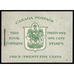 canada stamp bk booklets bk32f king george vi in navy uniform 1942 M VFNH EN 002