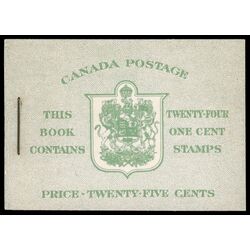canada stamp bk booklets bk32f king george vi in navy uniform 1942 M VFNH EN 003