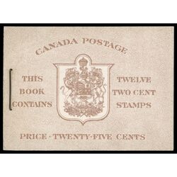 canada stamp bk booklets bk33a king george vi in army uniform 1942 M VFNH EN 003
