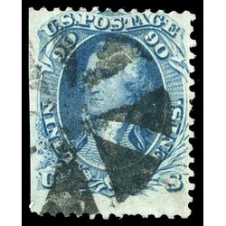 us stamp postage issues 72 washington 90 1861 U 003