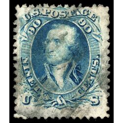 us stamp postage issues 72 washington 90 1861 U 004