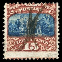 us stamp postage issues 119 columbus 15 1869 U 003